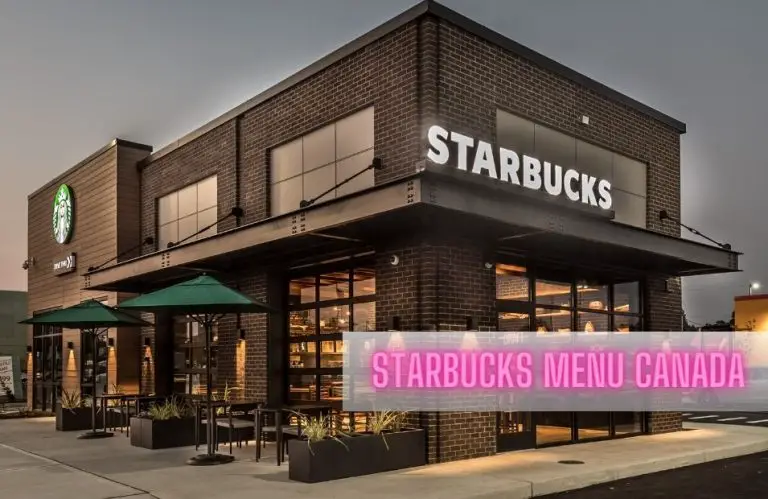 Starbucks Menu with Prices | Starbucks Canada - 2023